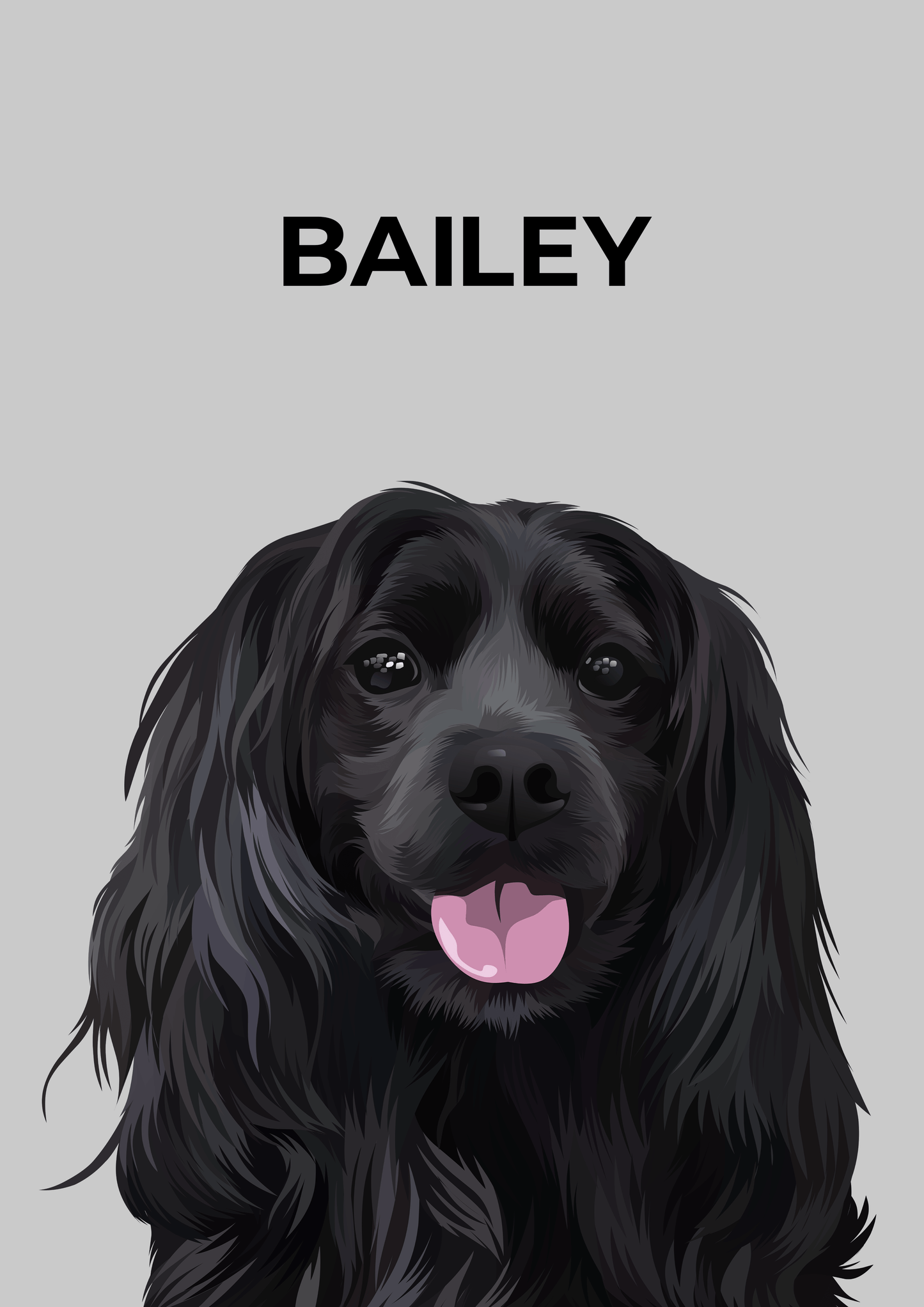 Hand-drawn Pet Illustration