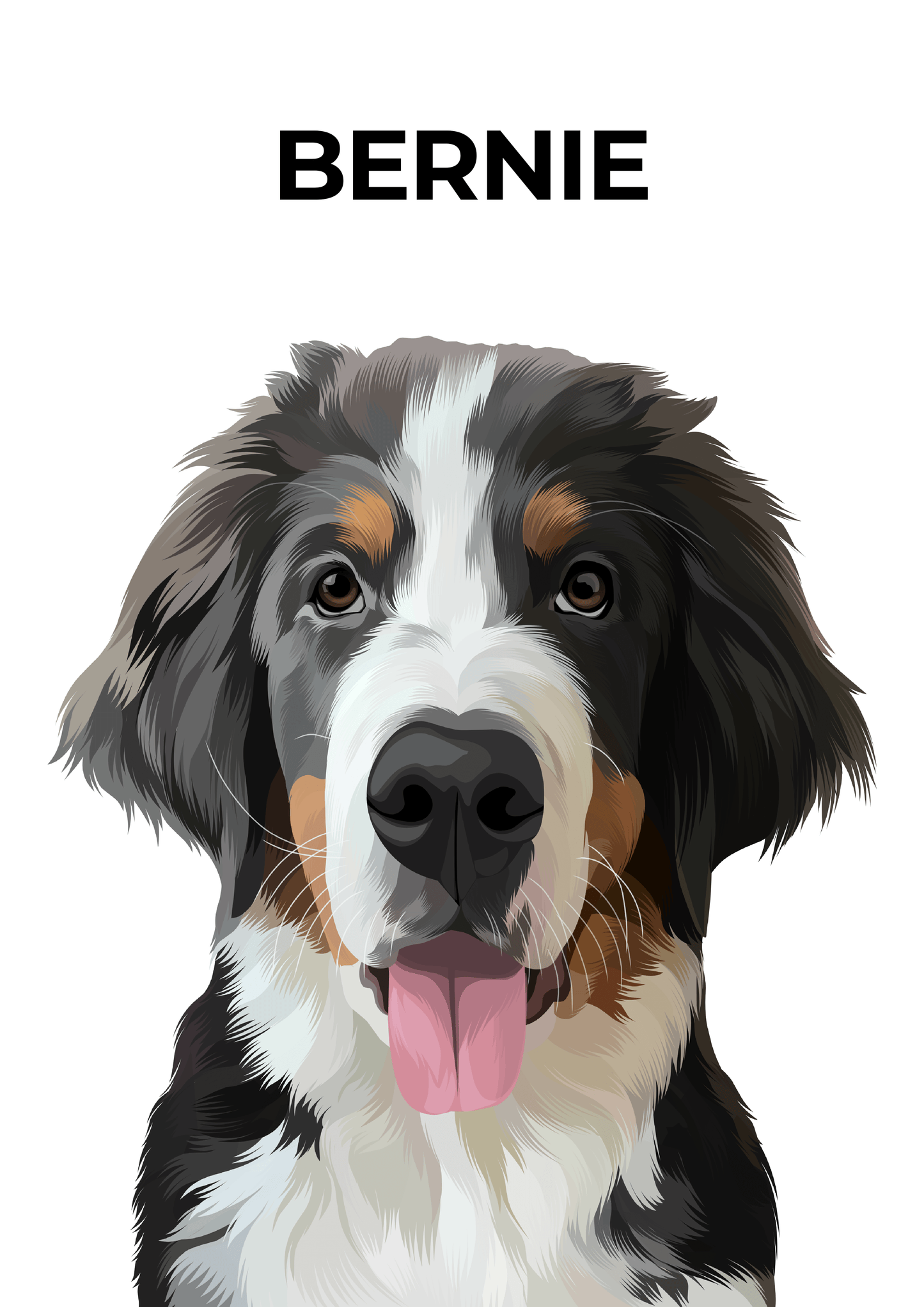 Hand-drawn Pet Illustration