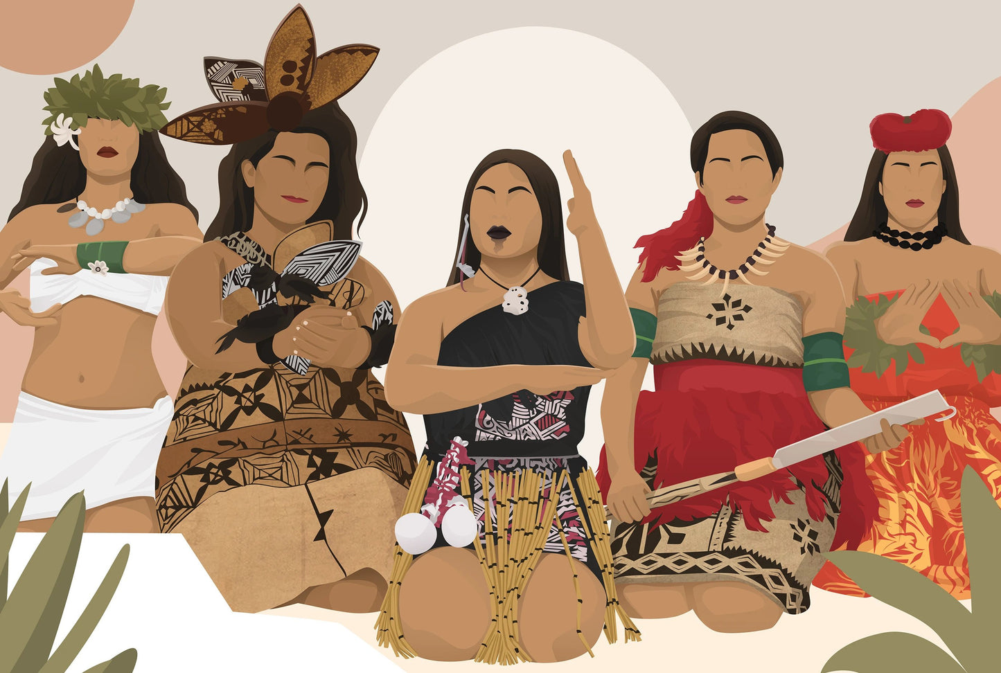 Hand-drawn People Illustration