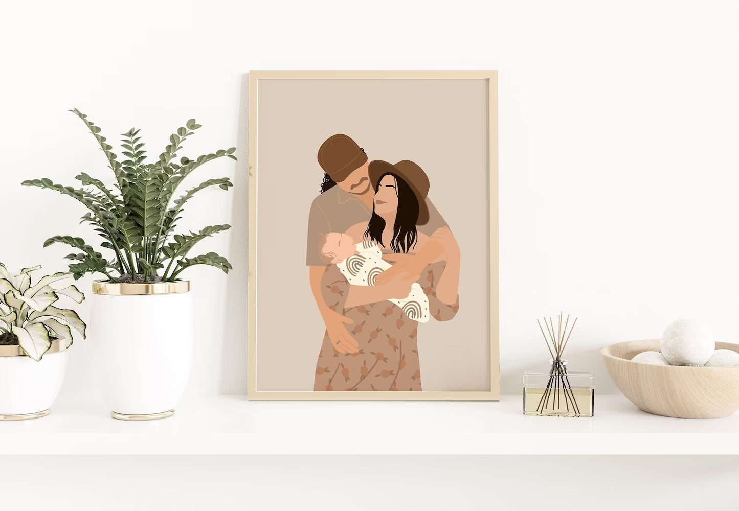 Hand-drawn People Illustration
